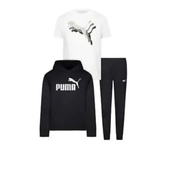 PUMA Youth 3-piece Fleece Set XS, XXS - Picture 9 of 11